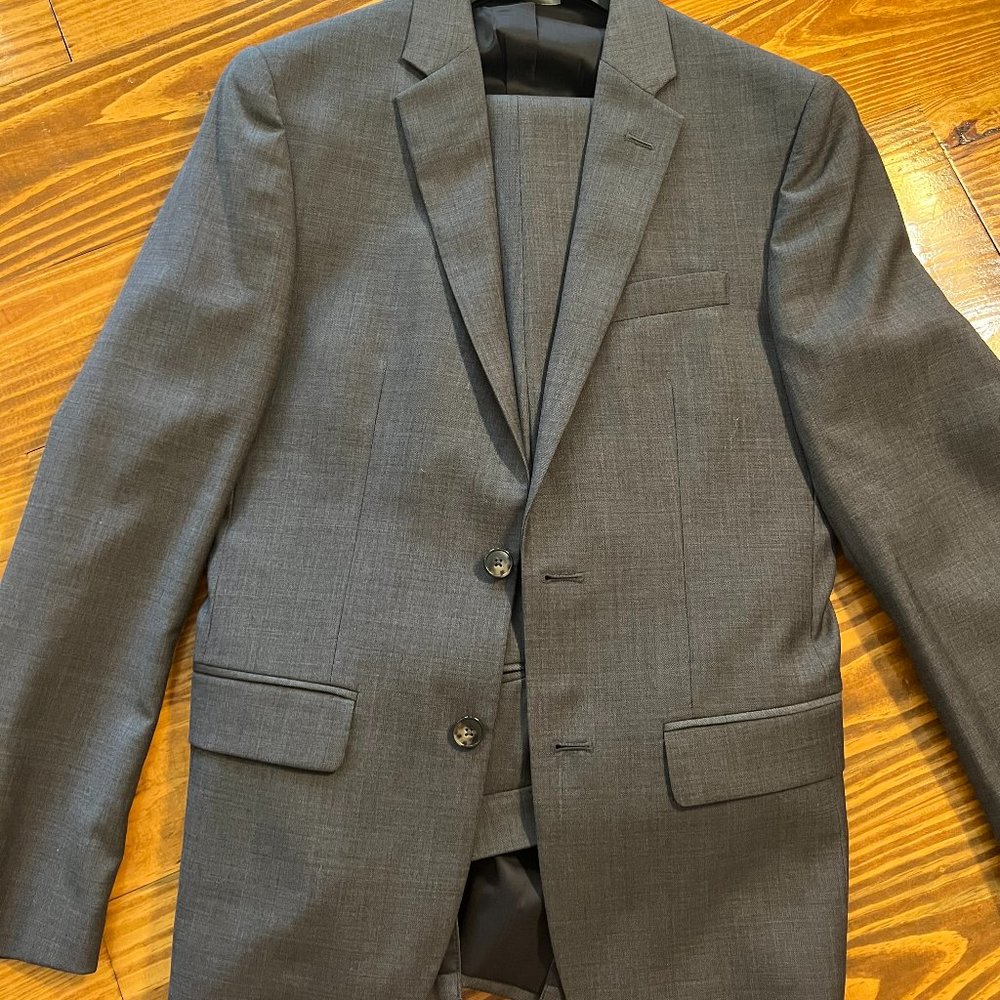 Jos. A Bank Size 38R Gray-Brown suit